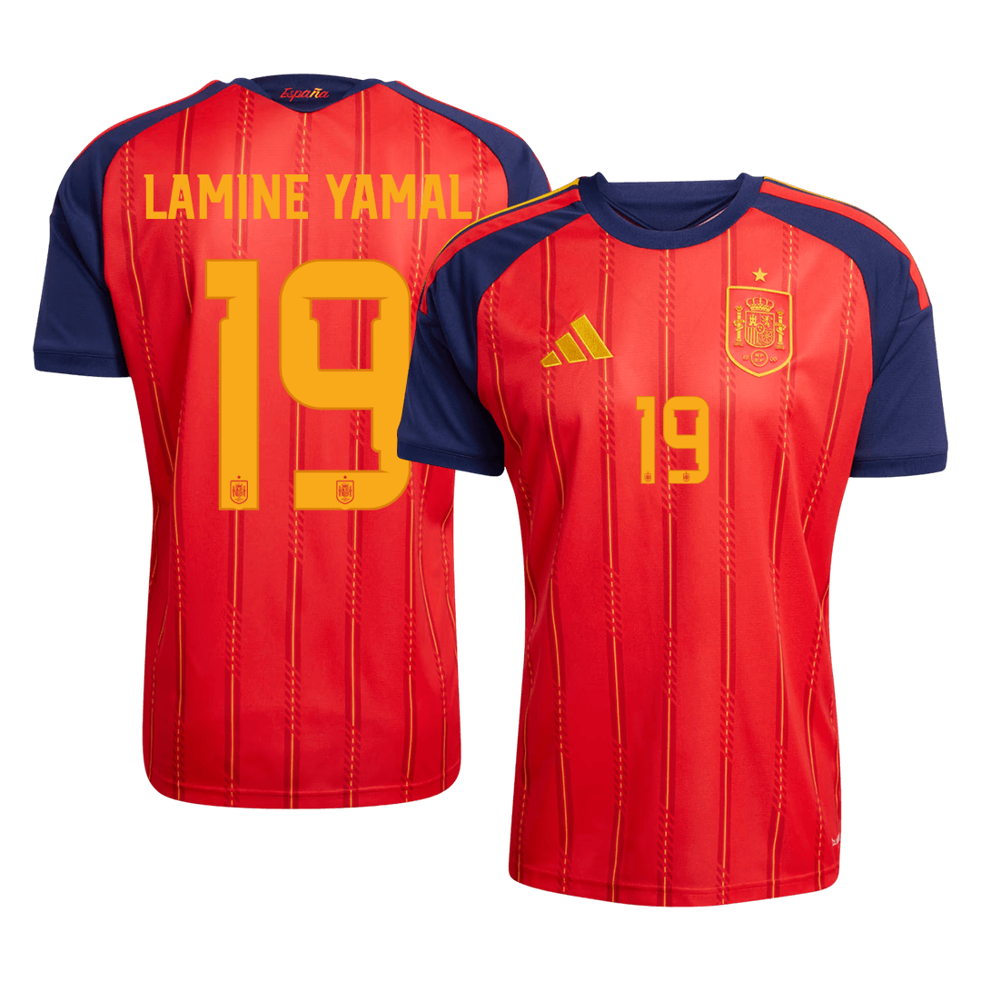 LAMINE YAMAL #19 Spain Home Jersey 2025/26 - [Super Replica]