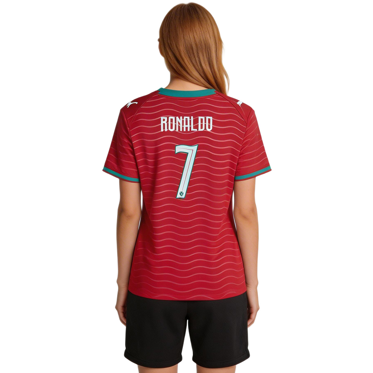 Ronaldo #7 Women's Portugal Home Jersey World Cup 2026