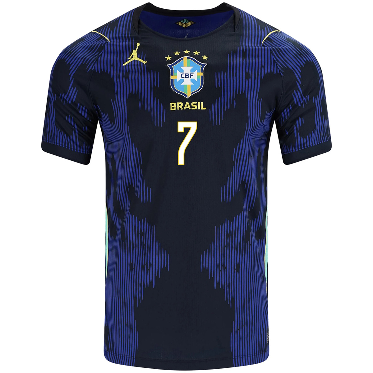 Vini Jr. #7 Brazil Away Jersey World Cup 2026