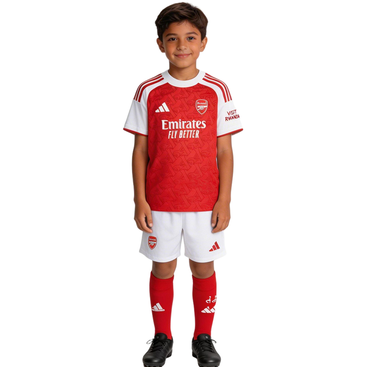 Kids Arsenal Home Jersey Full Kit 2025/26