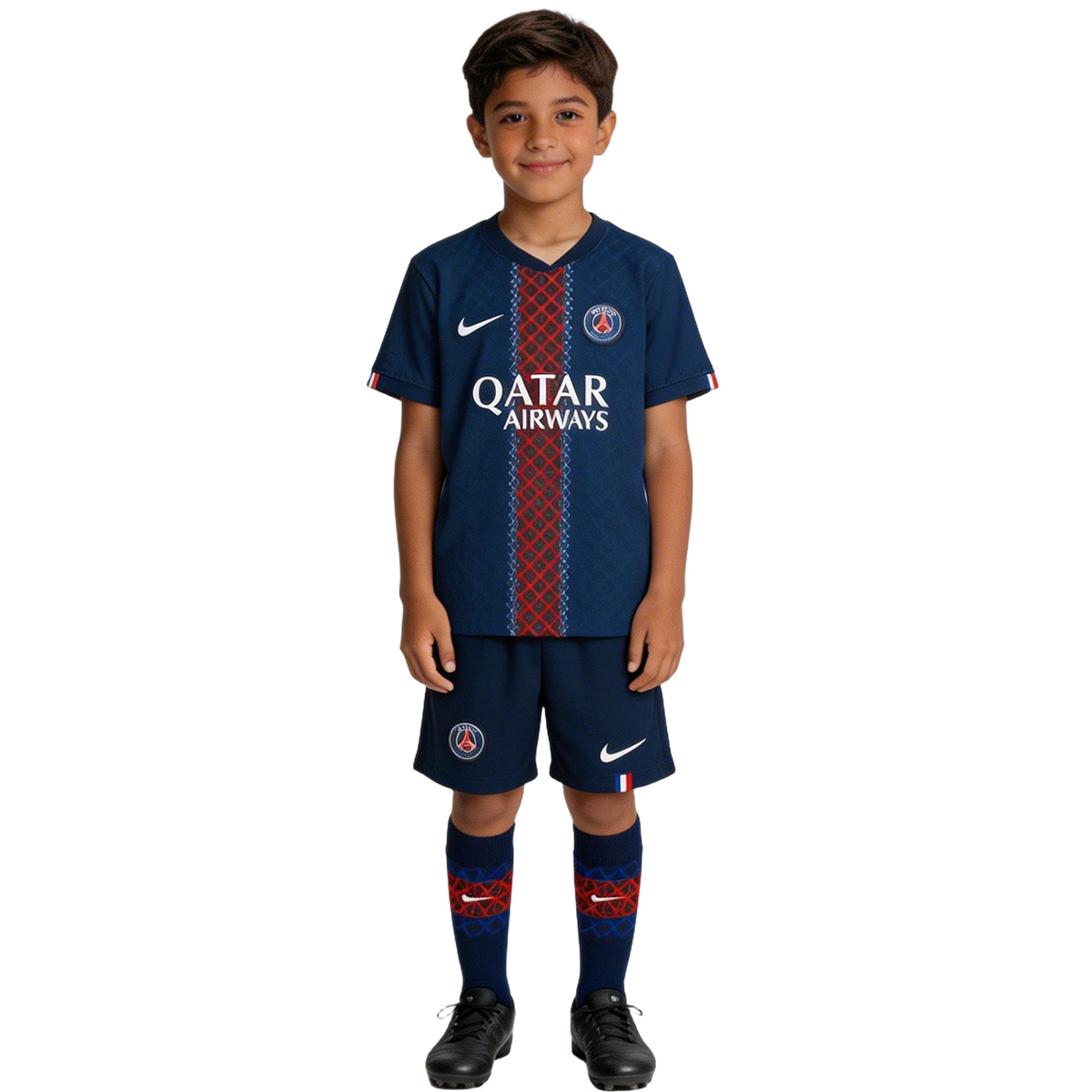 Kids PSG Home Jersey Full Kit 2025/26