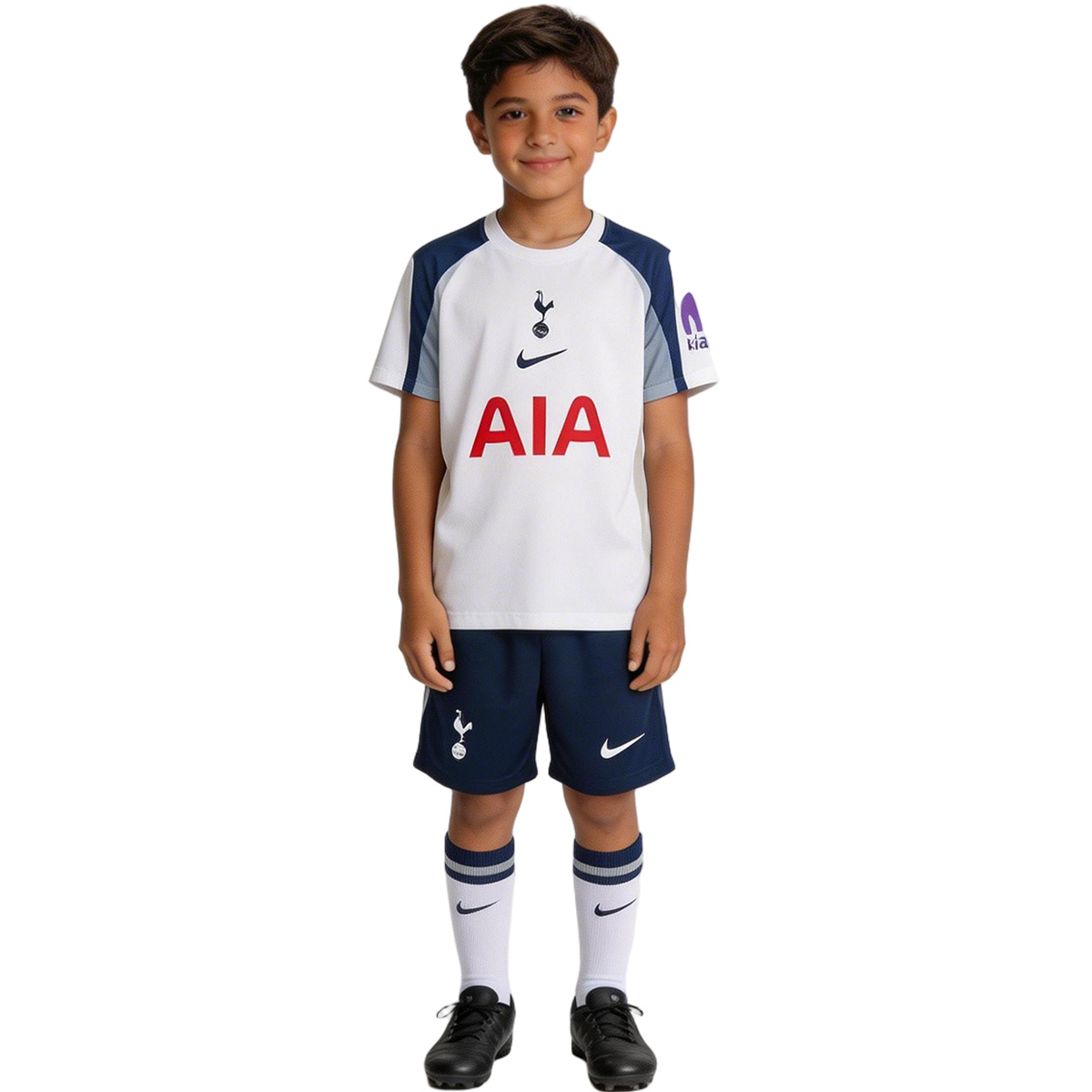 Kids Tottenham Hotspur Home Jersey Full Kit 2025/26