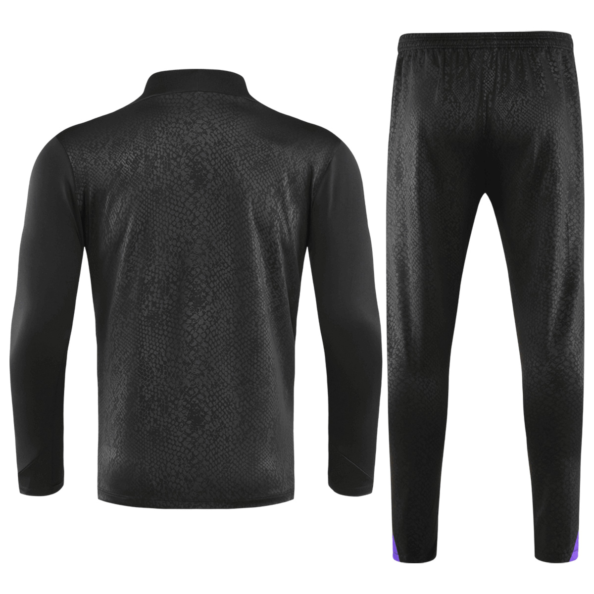Barcelona Zipper Sweatshirt Kit(Top+Pants) Black 2025/26 Barcelona Zipper Sweatshirt Kit(Top+Pants) Black 2025/26