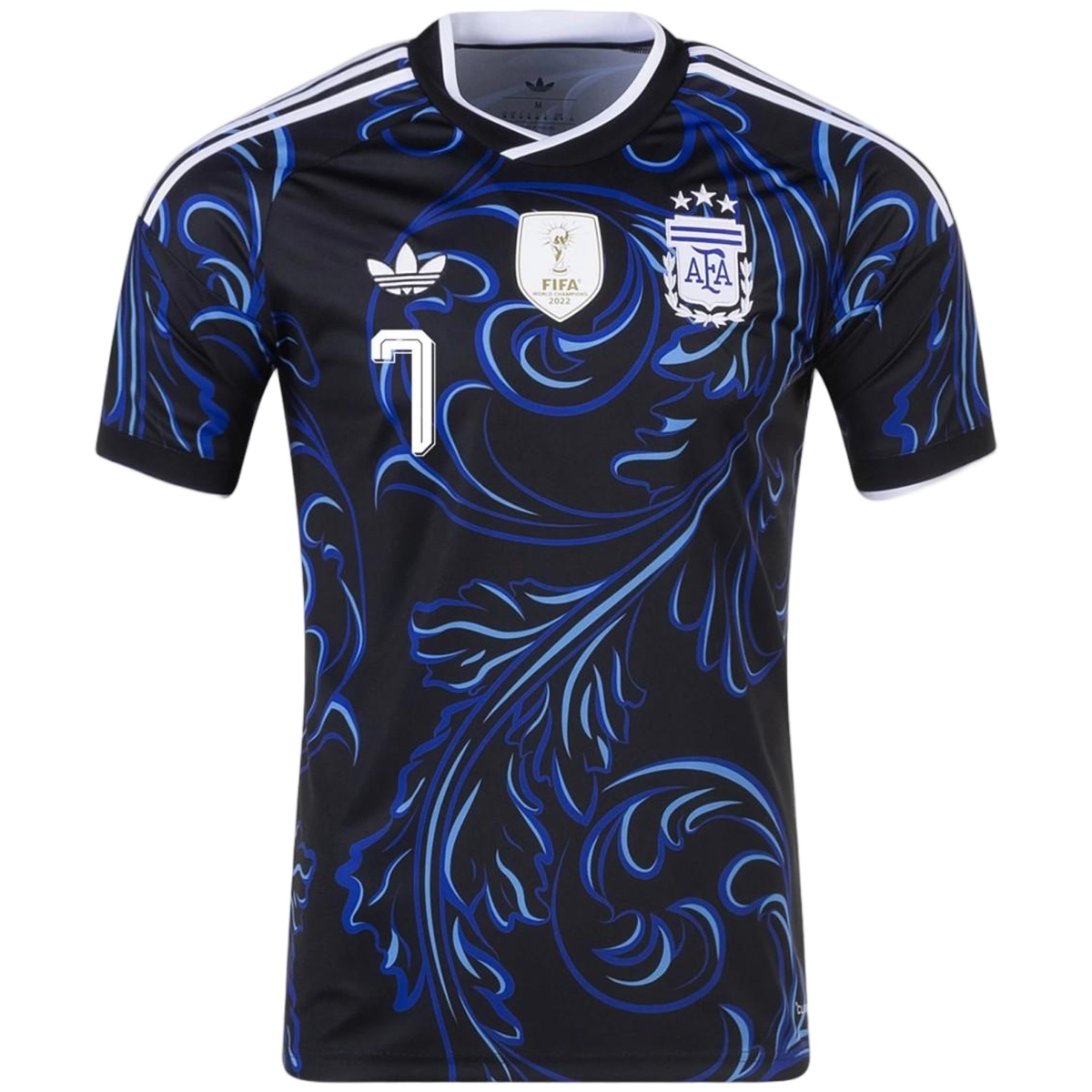 De Paul #7 Argentina Away Jersey World Cup 2026