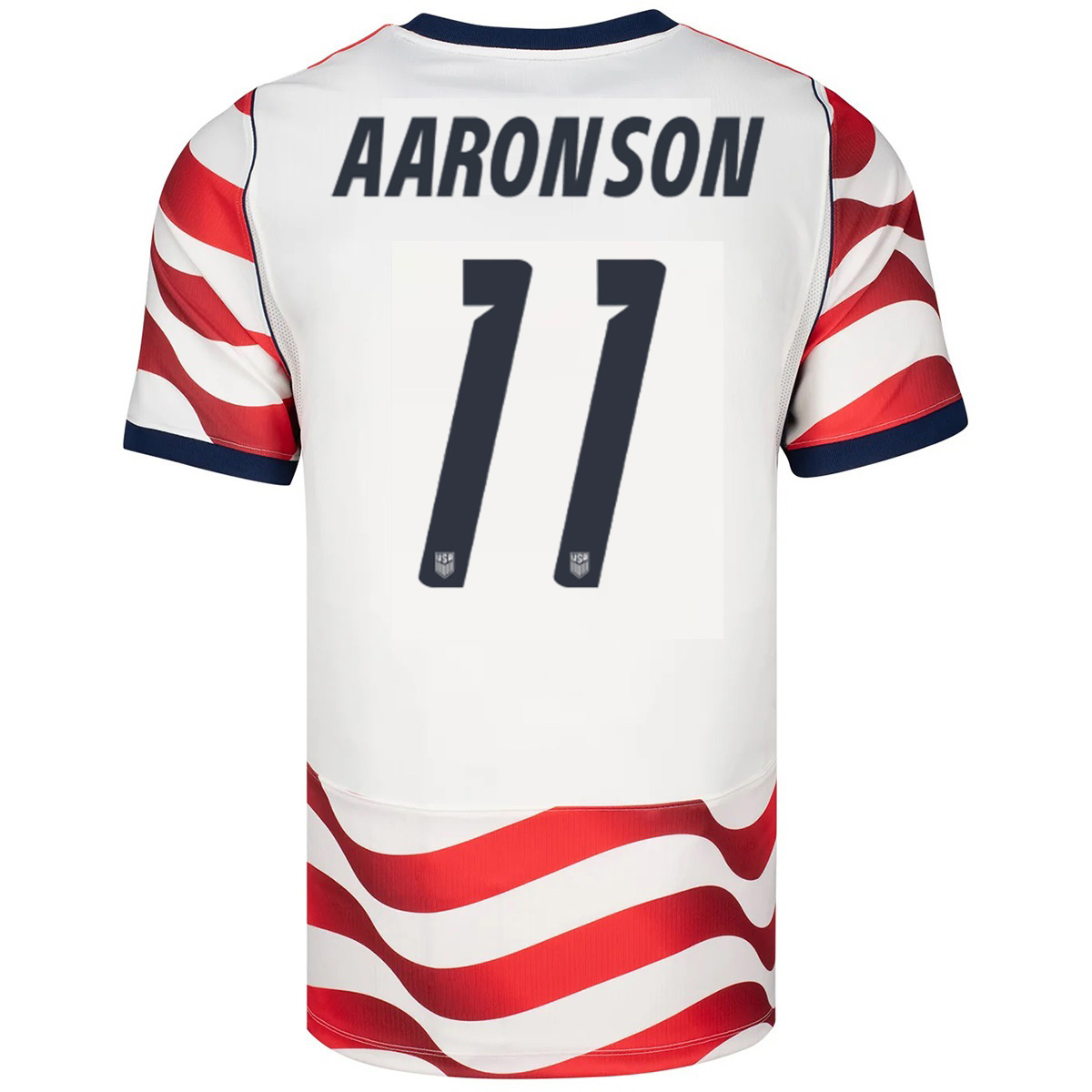 Aaronson #11 USMNT Home Jersey World Cup 2026