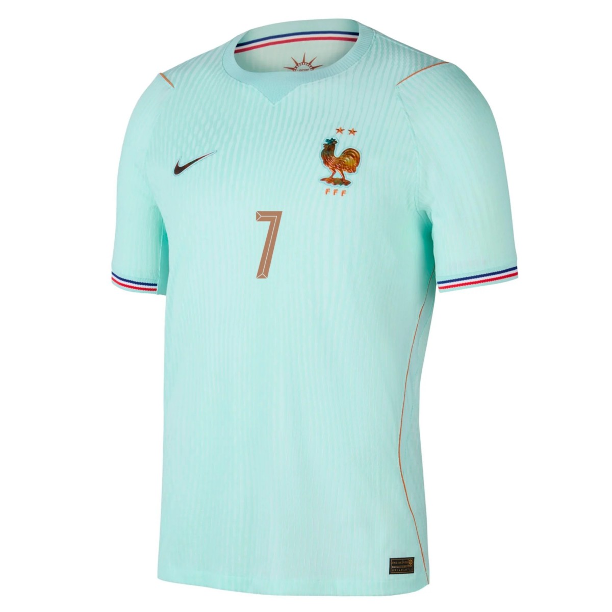 DEMBELE #7 France Away Match Jersey Player Version World Cup 2026