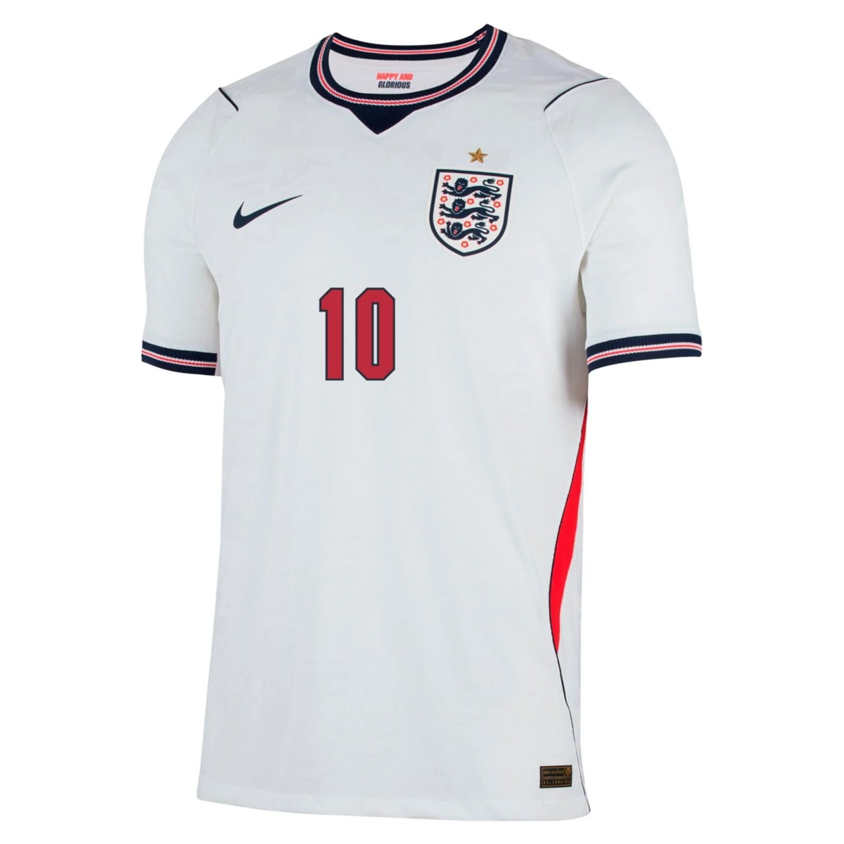 BELLINGHAM #10 England Home Match Jersey Player Version World Cup 2026