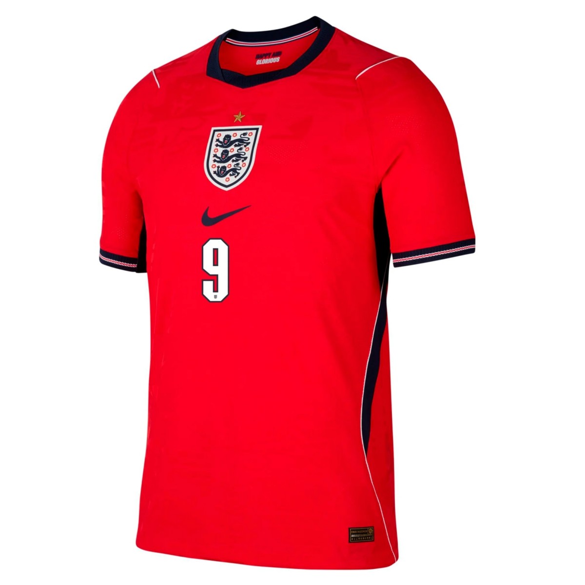 Kane #9 England Away Match Jersey Player Version World Cup 2026