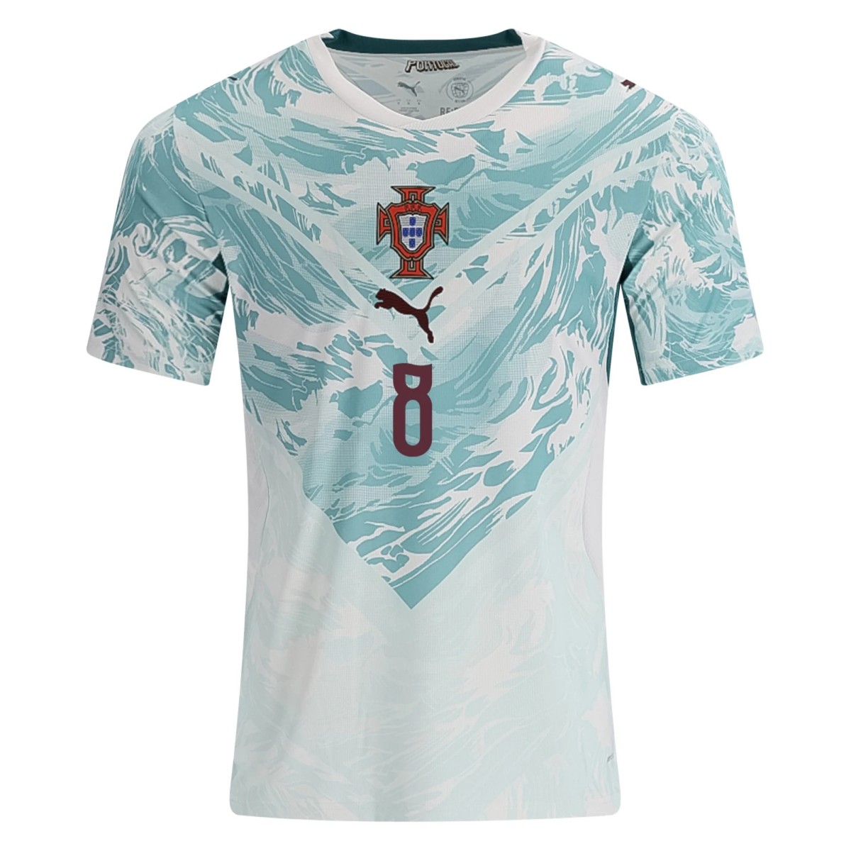 B.FERNANDES #8 Portugal Away Jersey World Cup 2026