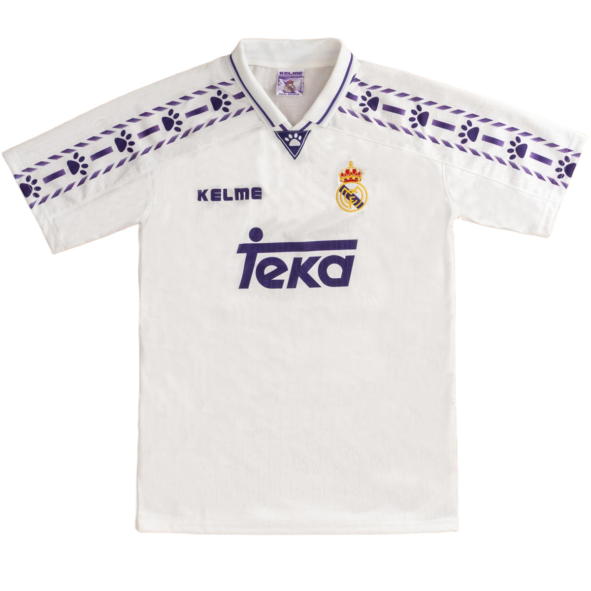 Retro Real Madrid Home Jersey 1996/97 Retro Real Madrid Home Jersey 1996/97