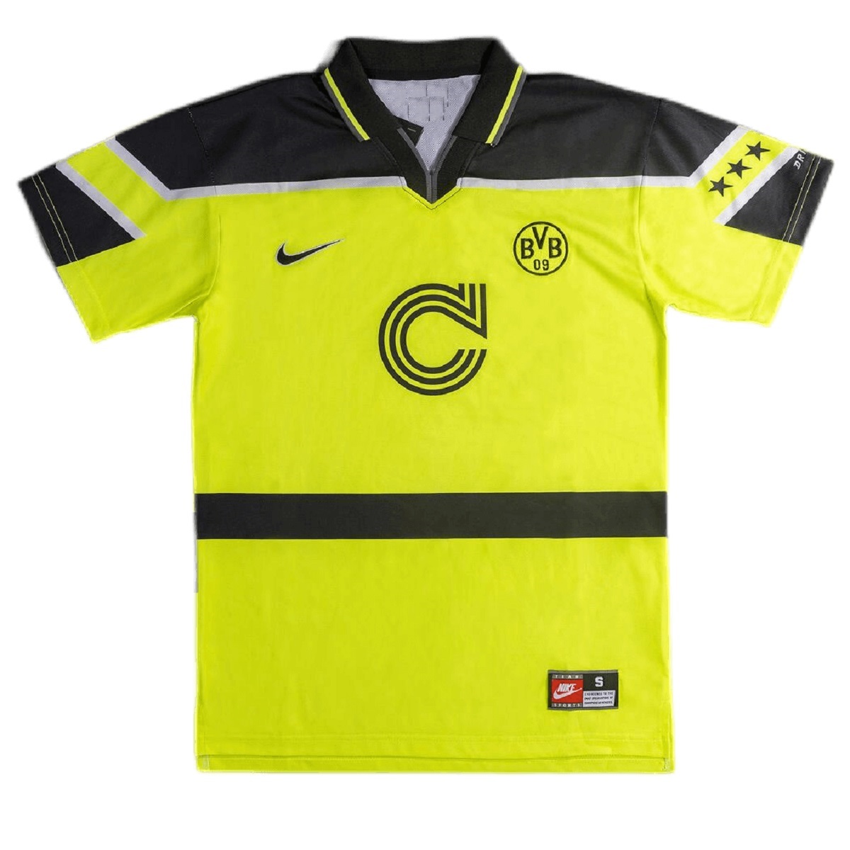 Retro Borussia Dortmund UCL Home Jersey 1996/97