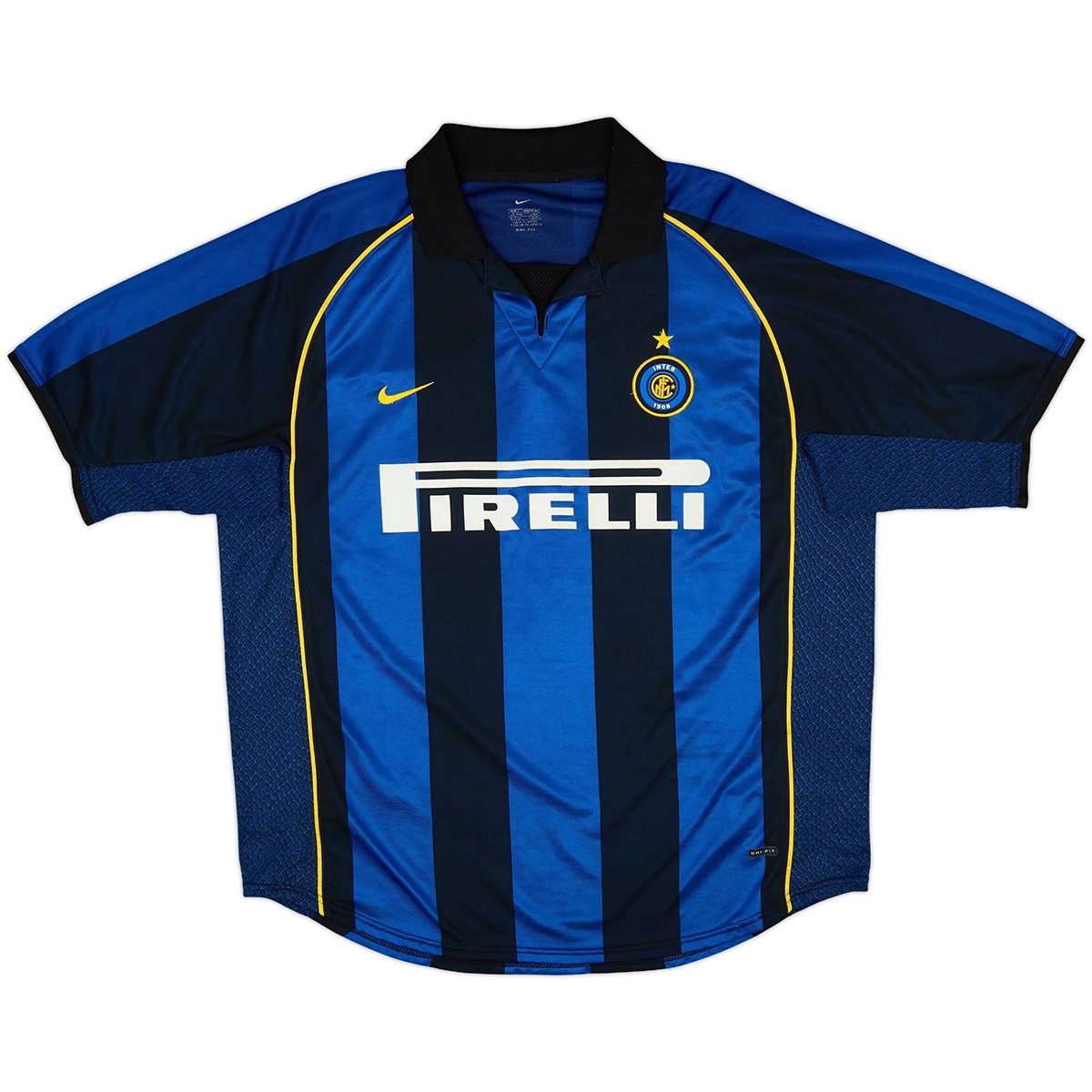 Ronaldo #9 Retro Inter Milan Home Jersey 2001/02 Ronaldo #9 Retro Inter Milan Home Jersey 2001/02