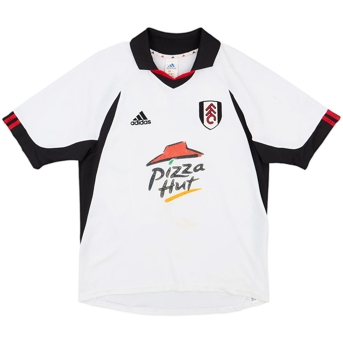 Saha #20 Retro Fulham Home Jersey 2001/02