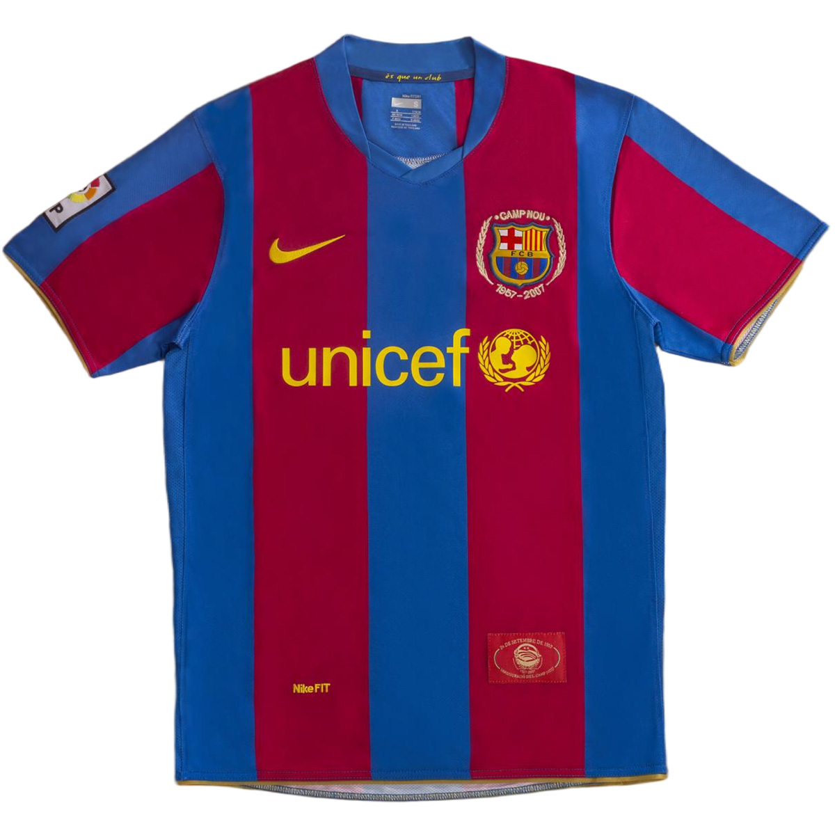 Retro Barcelona Home 50-Years Anniversary Jersey 2007/08