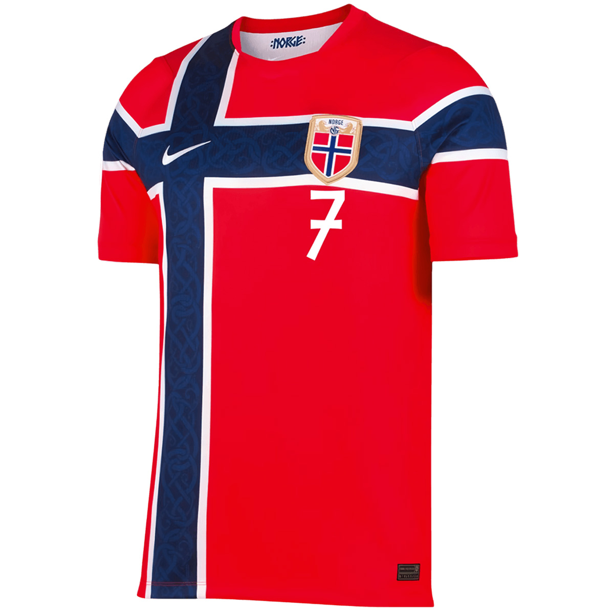 SØRLOTH #7 Norway Home Jersey World Cup 2026