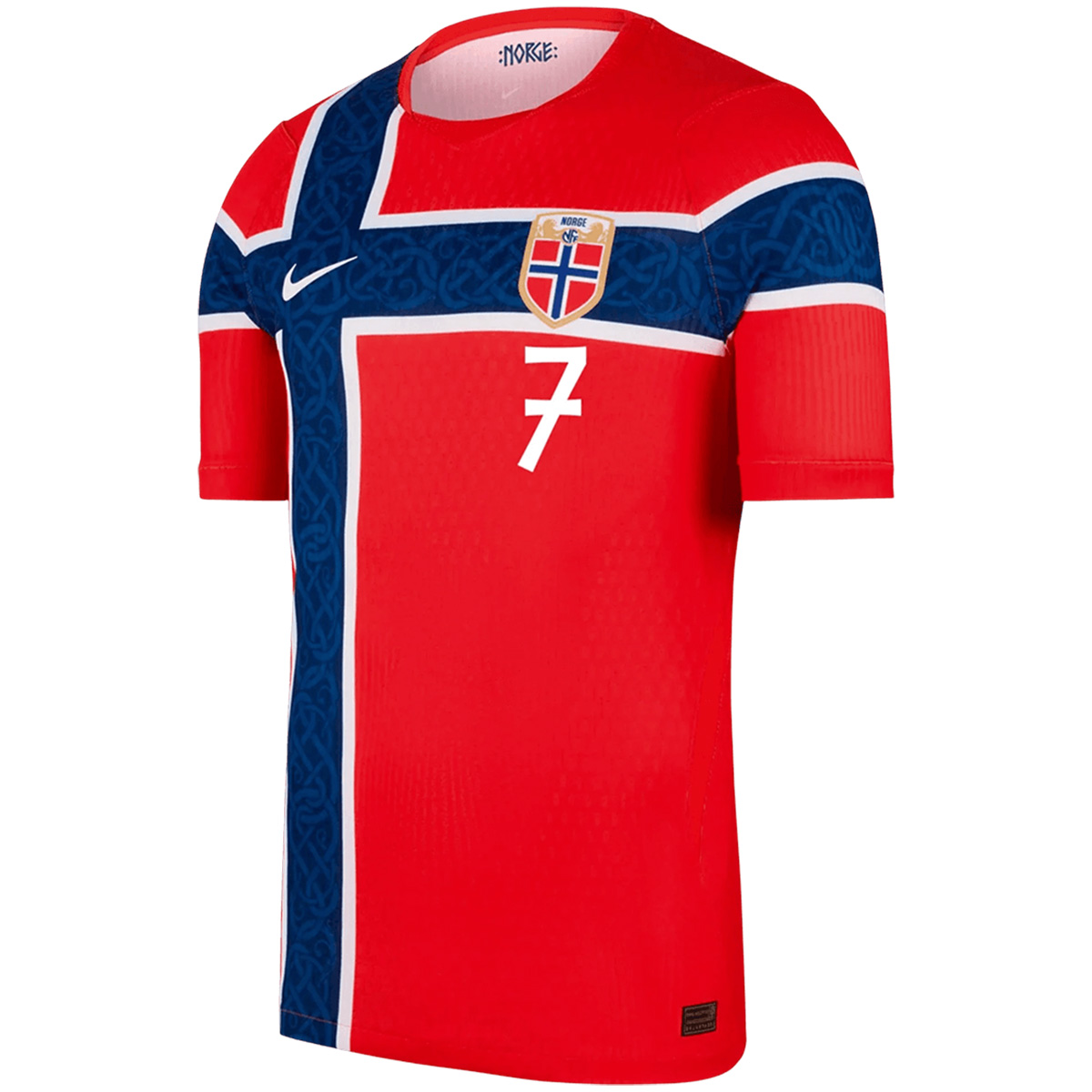 SØRLOTH #7 Norway Home Match Jersey Player Version World Cup 2026