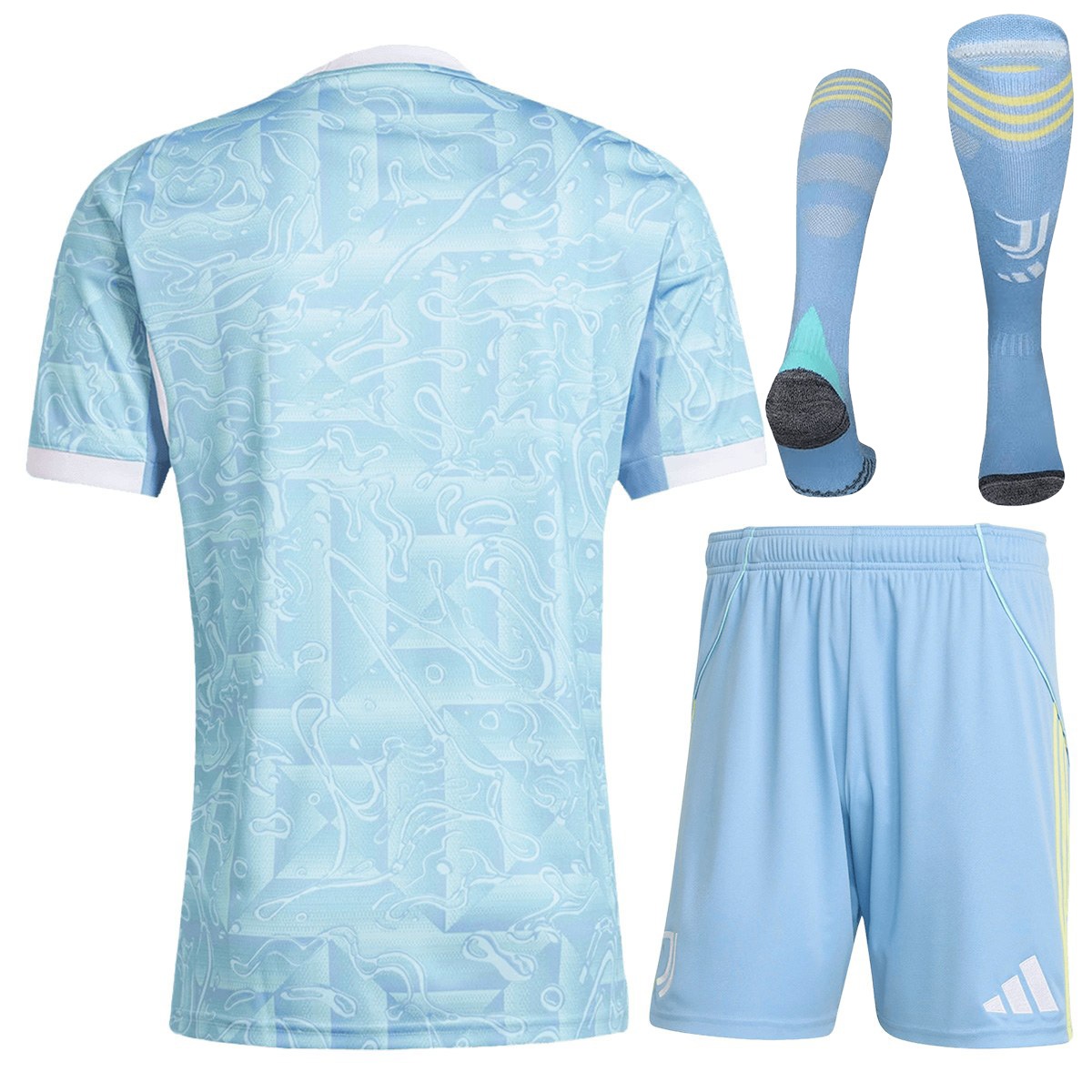 Juventus Away Jersey Full Kit 2025/26