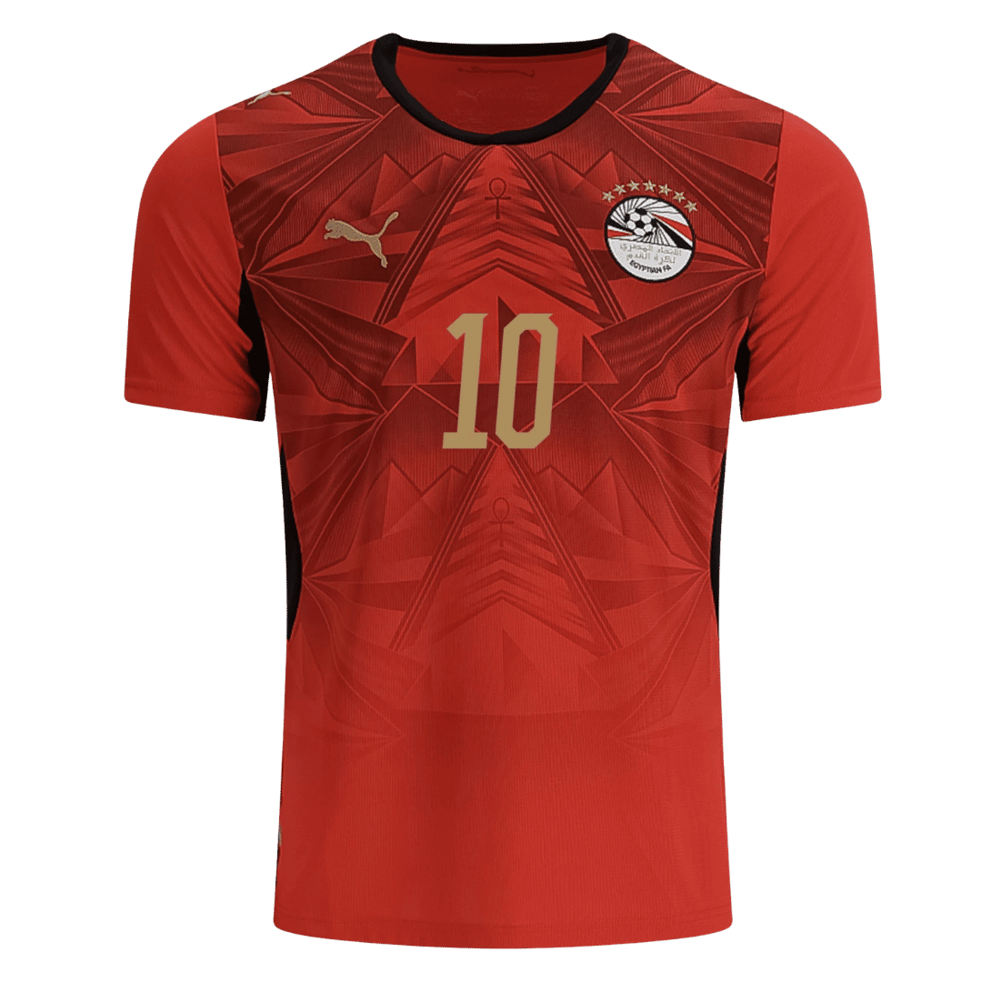 M.SALAH #10 Egypt Home Jersey 2025/26