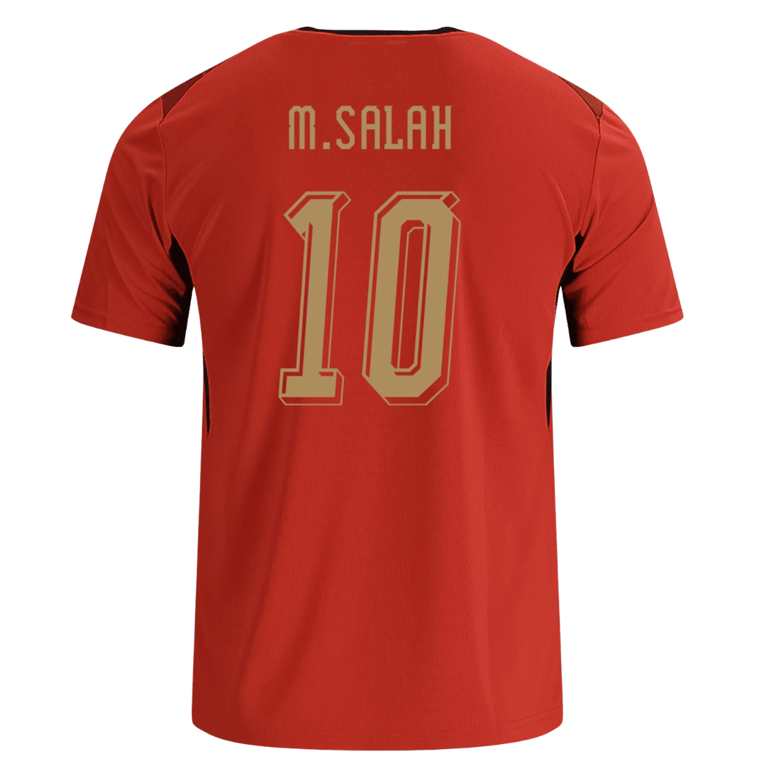 M.SALAH #10 Egypt Home Jersey 2025/26